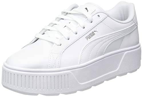 PUMA Damen Karmen L Sneaker, White White Silver